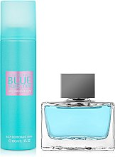 Парфумерія, косметика Blue Seduction Antonio Banderas For Woman - Набір (edt/80ml + deo/150ml) (тестер)