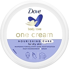 Парфумерія, косметика Крем для обличчя, рук і тіла - Dove Body Love One Cream Nourishing Care