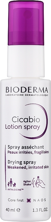 УЦЕНКА Восстанавливающий спрей-лосьон - Bioderma Cicabio Lotion Spray * — фото N1