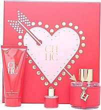 Парфумерія, косметика Carolina Herrera CH - Набір (edt/100ml + b/l/100ml + edt/8ml)