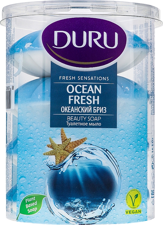 Туалетне мило "Океанський бриз" - Duru Fresh Soap