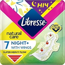 Парфумерія, косметика Гігієнічні прокладки, 7 шт - Libresse Natural Care Maxi
