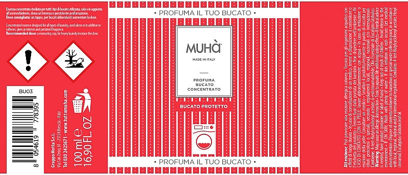 Духи для белья - Muha Protected Laundry Perfume — фото N2