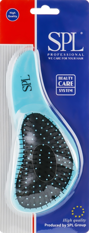 Щетка массажная, 2389, голубая - SPL Hair Brush — фото N1
