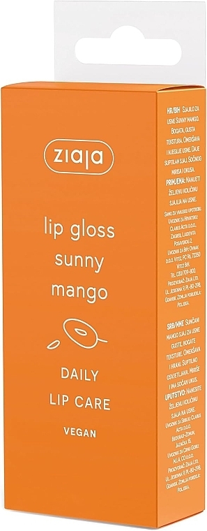 Бальзам-блеск для губ - Ziaja Lip Gloss Sunny Mango — фото N2