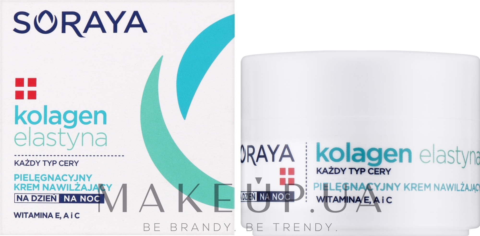Увлажняющий крем для лица - Soraya Kolagen i Elastyna Moisturizing Cream — фото 50ml