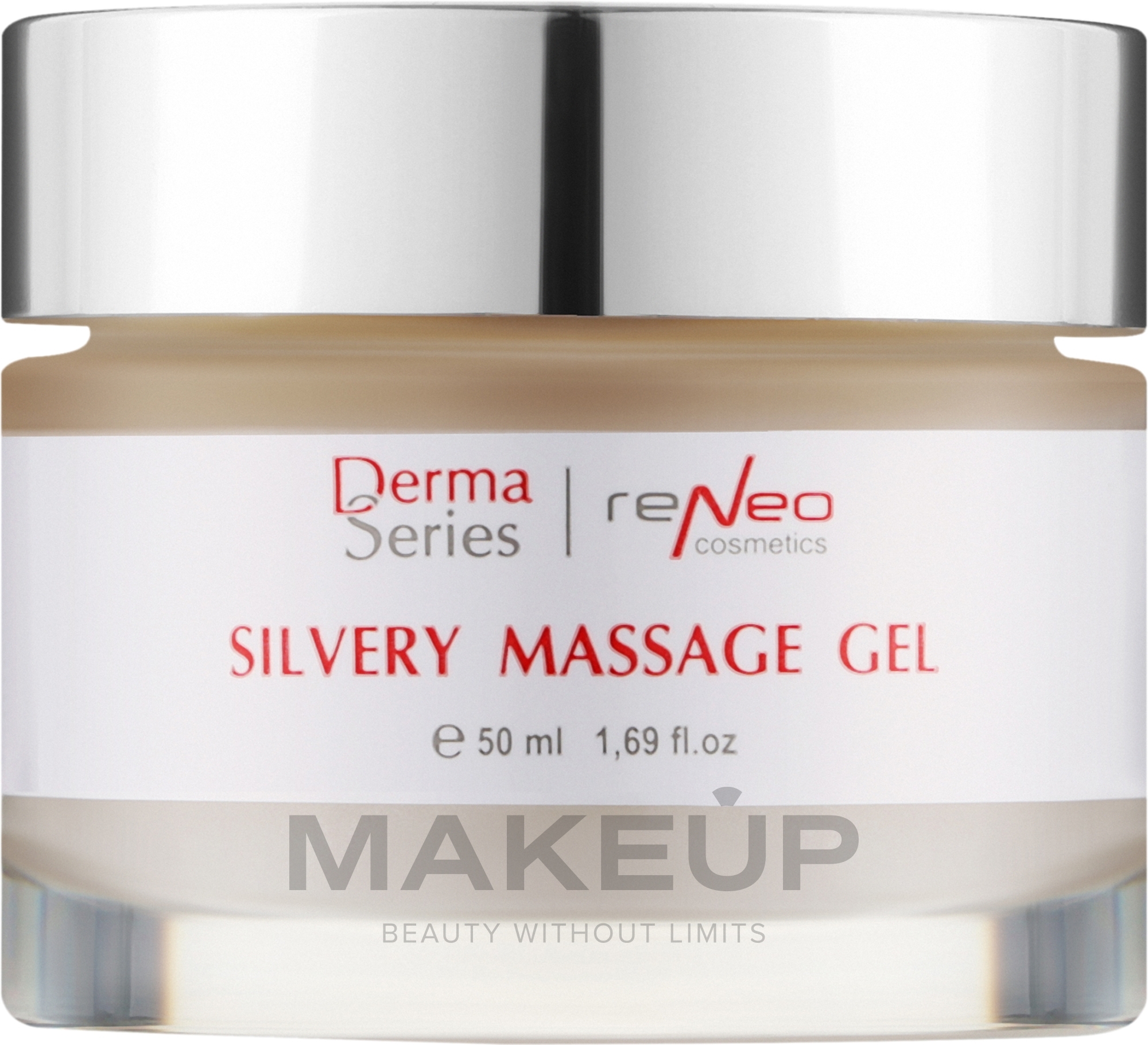 Гель для обличчя - Derma Series Silvery Massage Gel — фото 50ml