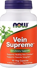 Рослинна добавка "Vein Supreme" - Now Foods Vein Supreme Veg Capsules — фото N1
