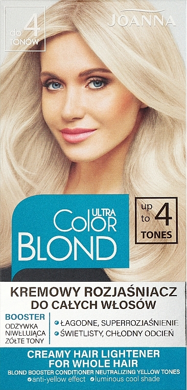 Осветлитель для волос - Joanna Ultra Color Blond 4 Tones