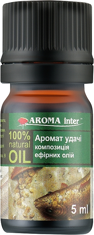 Композиція ефірних олій "Аромат удачі" - Aroma Inter — фото N1