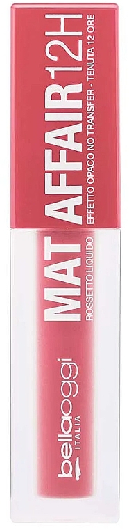 Рідка матова помада для губ - Bellaoggi Mat Affair 12H Liquid Lipstick — фото N1