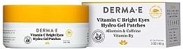 Гидрогелевые патчи с витамином С - Vitamin C Bright Eye Gel Pads by Derma E Natural Skincare — фото N2