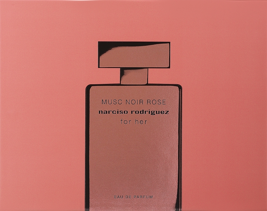Narciso Rodriguez Musc Noir Rose - Набір (edp/50ml + b/lot/50ml + sh/gel/50ml) — фото N3