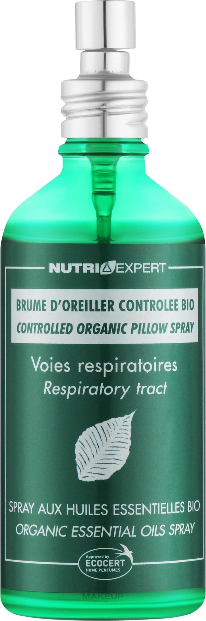 Органический спрей для распыления на подушке для лучшего дыхания - Nutri Expert Brume D’Oreiller Voies Respiratoires — фото 100ml