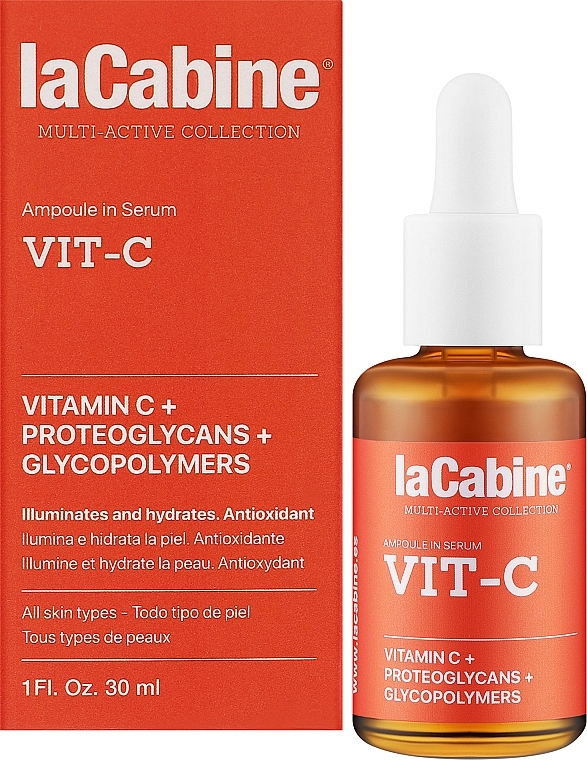 Высококонцентрированная сыворотка для лица с витамином С - La Cabine Vit-C Serum — фото N2