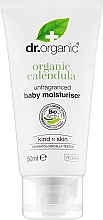 Зволожувальний дитячий крем з органічною календулою - Dr.Organic Organic Calendula Baby Moisturiser — фото N1