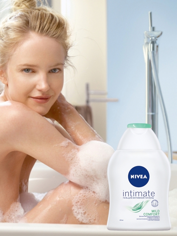 Гель для інтимної гігієни з молочною кислотою - NIVEA Mild Comfort — фото N5