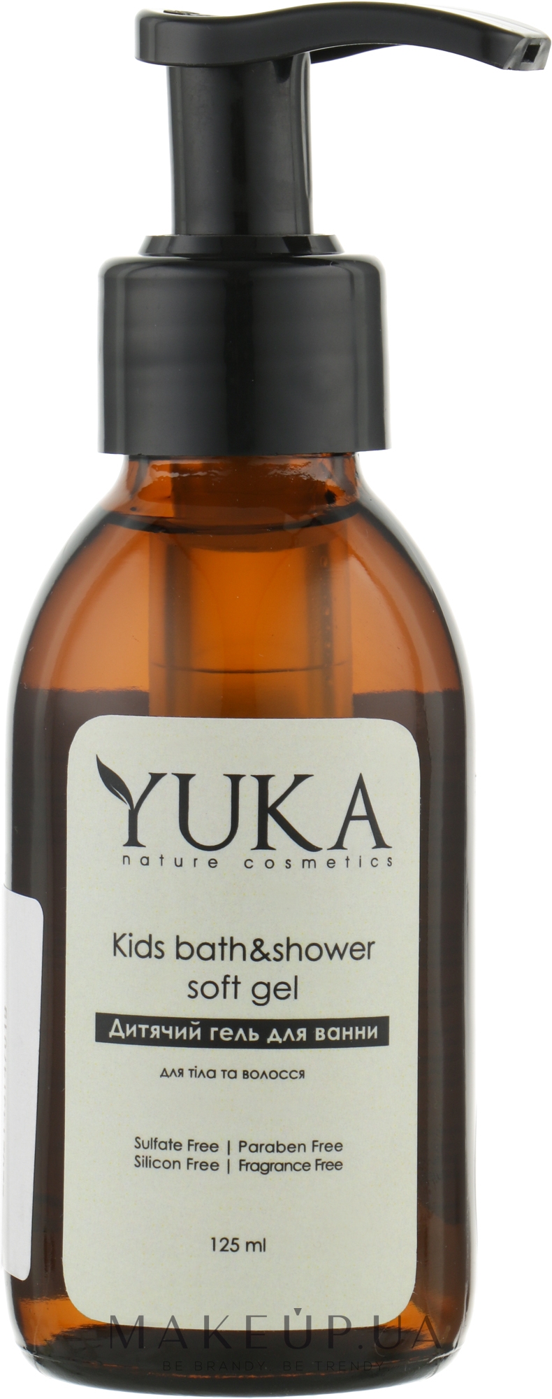Детский гель для купания - Yuka Kids Bath & Shower Soft Gel — фото 125ml