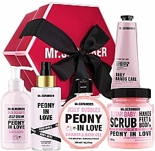 Подарочный набор, 5 продуктов - Mr.Scrubber Grand Peony Love — фото N1