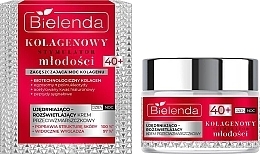 Зміцнювальний та освітлювальний крем проти зморщок - Bielenda Collagen Youth Stimulator Cream 40+ — фото N1