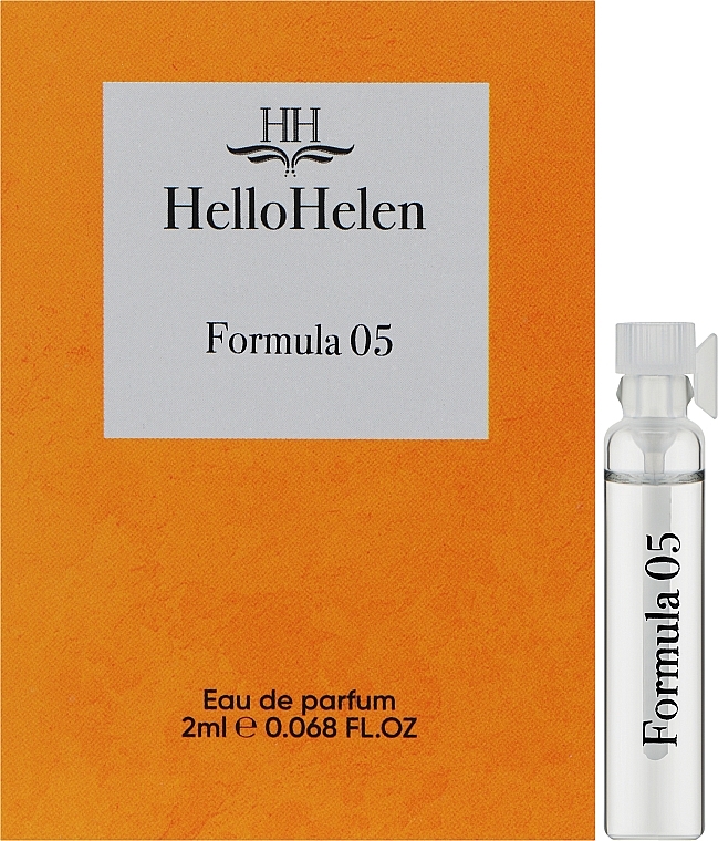 HelloHelen Formula 05 - Парфюмированная вода (пробник)