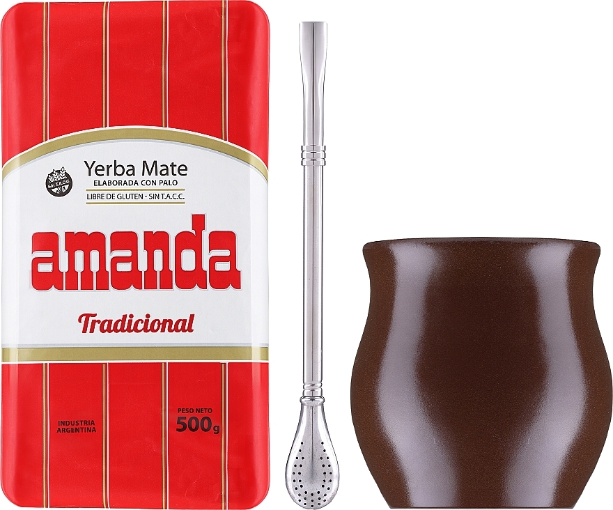 Набір - Intenson Exclusive (yerba mate/500g + accessories/2pcs) — фото N2