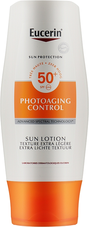 Лосьон для тела экстралегкий SPF50 - Eucerin Sun Protection Lotion Extra Light SPF50 — фото N1