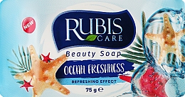 Парфумерія, косметика Мило "Свіжість океану" - Rubis Care Ocean Freshness Beauty Soap