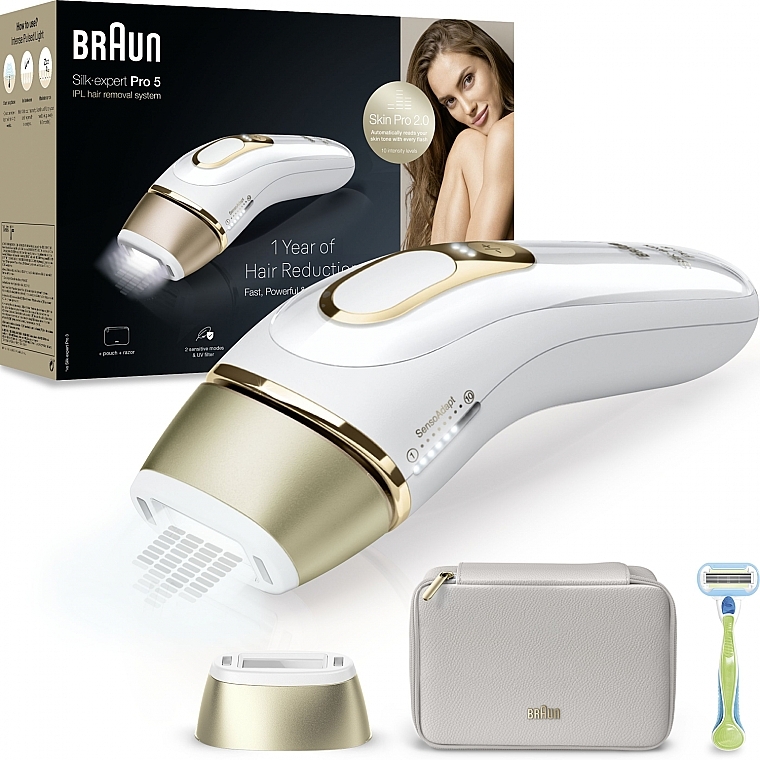 Фотоэпилятор - Braun Silk-expert Pro 5 PL 5052 — фото N3