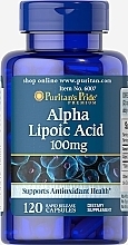 Альфа-ліпоєва кислота - Puritan's Pride Alpha Lipoic Acid 100mg — фото N1
