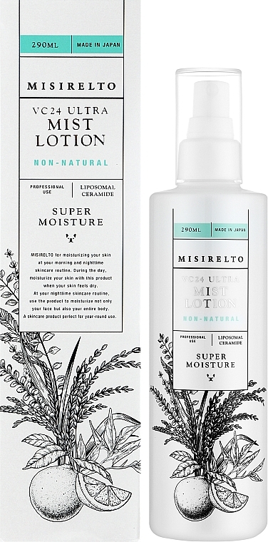 УЦІНКА Зволожувальний лосьйон-бустер для обличчя - Misirelto VC24 Ultra Mist Lotion * — фото N2