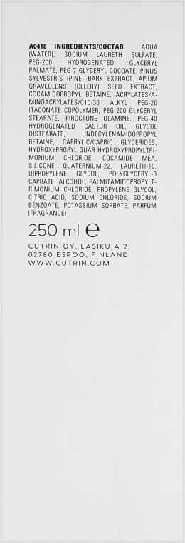 Спеціальний шампунь проти лупи - Cutrin Bio+ Special Anti-Dandruff Shampoo — фото N3