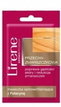 Духи, Парфюмерия, косметика Маска для лица против морщин - Lirene Anti-Wrinkle Mask With Folacynie