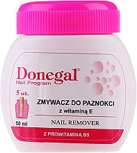 Духи, Парфюмерия, косметика Ремувер для лака с губкой, с провитамином В5 - Donegal Nail Remover