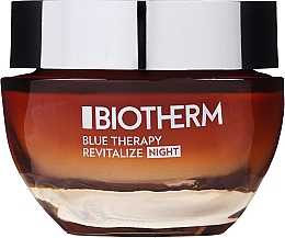 Ночной крем для лица - Biotherm Blue Therapy Amber Algae Revitalize Anti-Aging Night Cream — фото N2