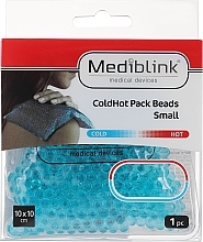 Компресс с гелевыми шариками для холодного и теплого применения, 10х10 см - Mediblink ColdHot Pack Beads Small — фото N1