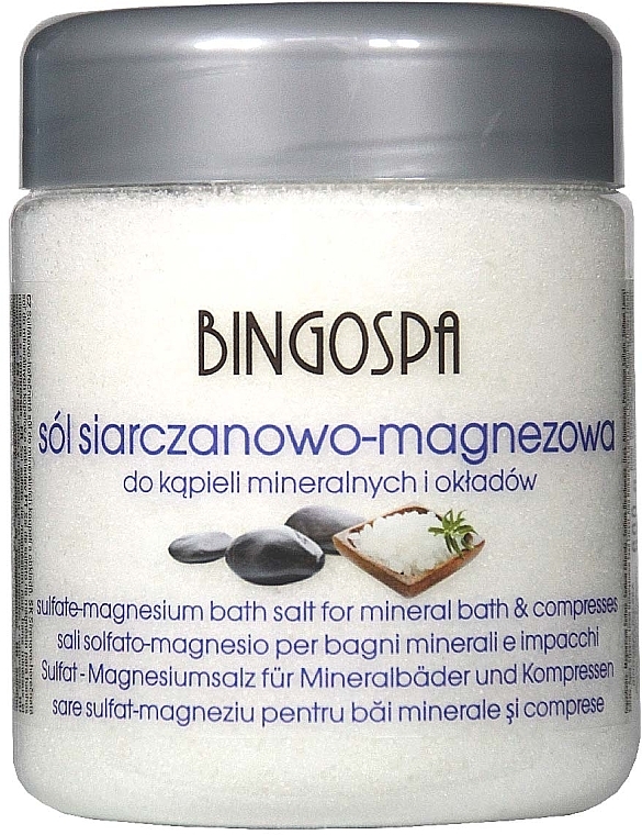 Сіль для ванни - BingoSpa Salt And Magnesium Sulphate — фото N1