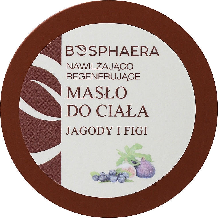 Зволожувальне і регенерувальне масло для тіла "Ягоди та інжир" - Bosphaera — фото N4