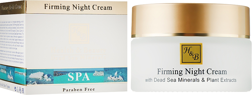 Нічний поживний крем - Health And Beauty Firming Night Cream