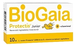 Парфумерія, косметика Харчова добавка з вітаміном D, для дітей від 3 років, у таблетках - BioGaia