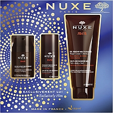 Набор для мужчин - Nuxe Men (f/gel/50ml + deo/50ml + sh gel/200ml) — фото N1