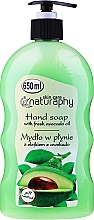 Парфумерія, косметика Рідке мило для рук з олією авокадо - Bluxcosmetics Naturaphy Hand Soap