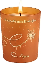 Парфумерія, косметика Maison Francis Kurkdjian Pain D'epices - Ароматична свічка