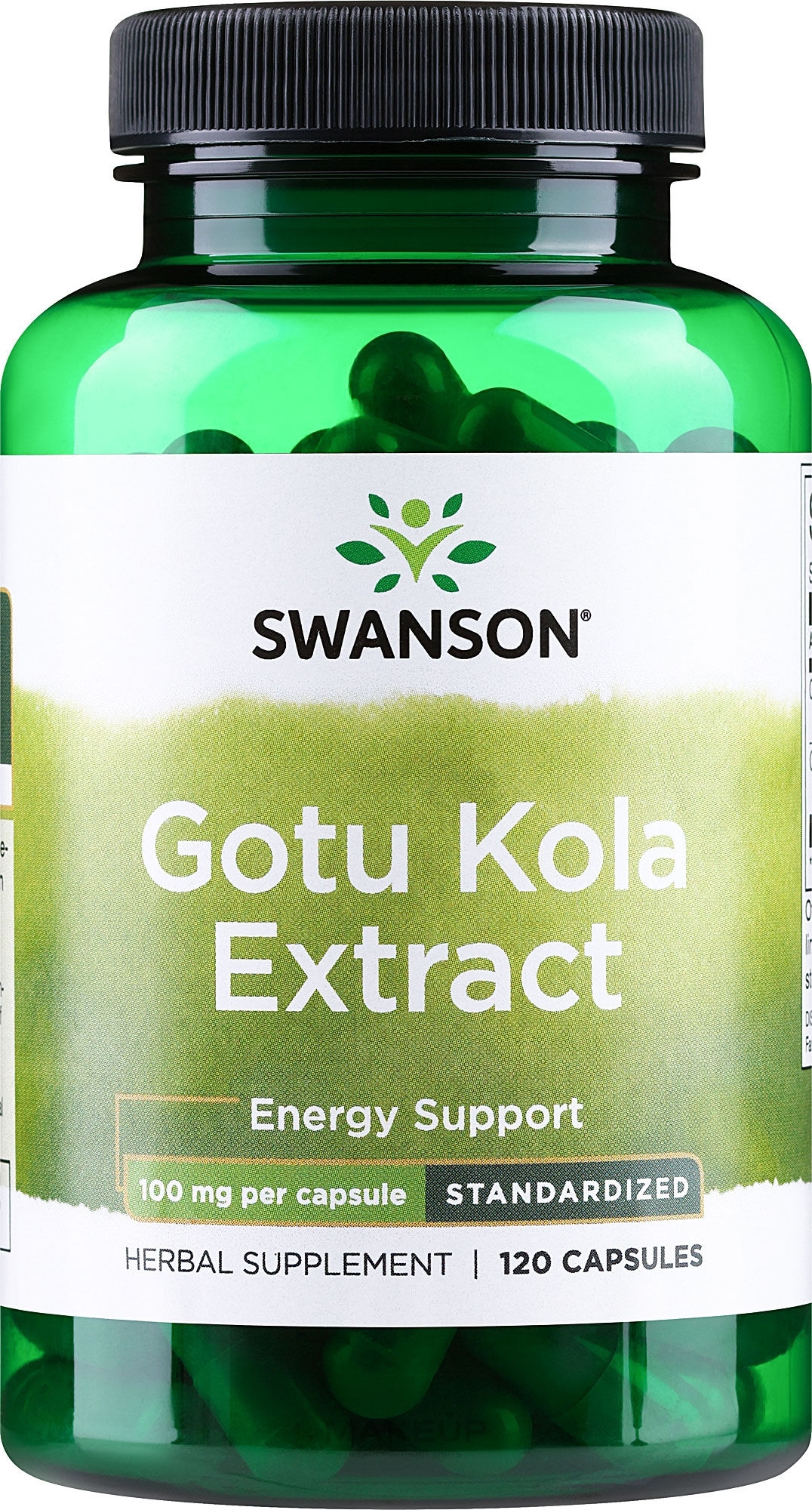 Пищевая добавка "Экстракт готу колы", 100 мг - Swanson Gotu Kola Extract — фото 120шт