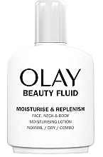 Духи, Парфюмерия, косметика Жидкий лосьон для лица, шеи и всего тела - Olay Beauty Fluid Moisturise & Replenish Face, Neck And Body Lotion