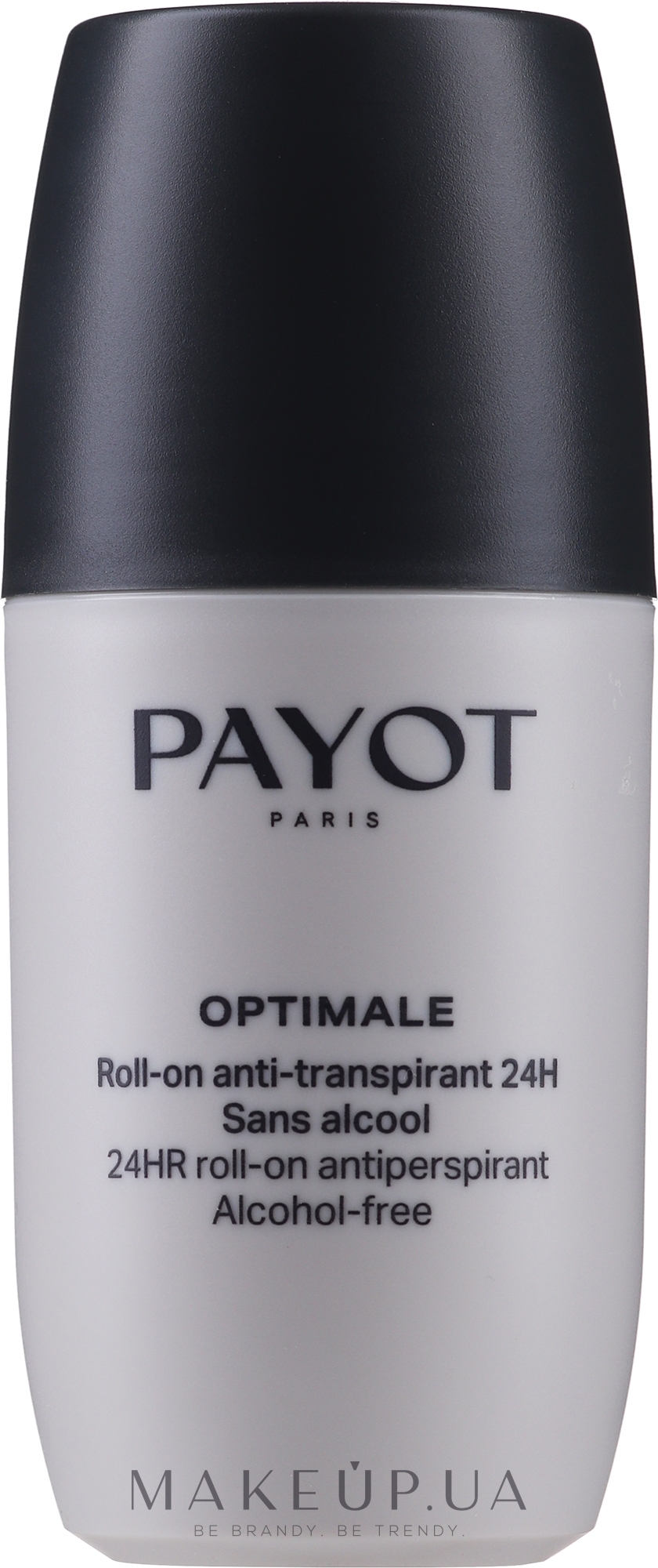 Шариковый дезодорант - Payot Optimale Homme Deodorant 24 Heures — фото 75ml