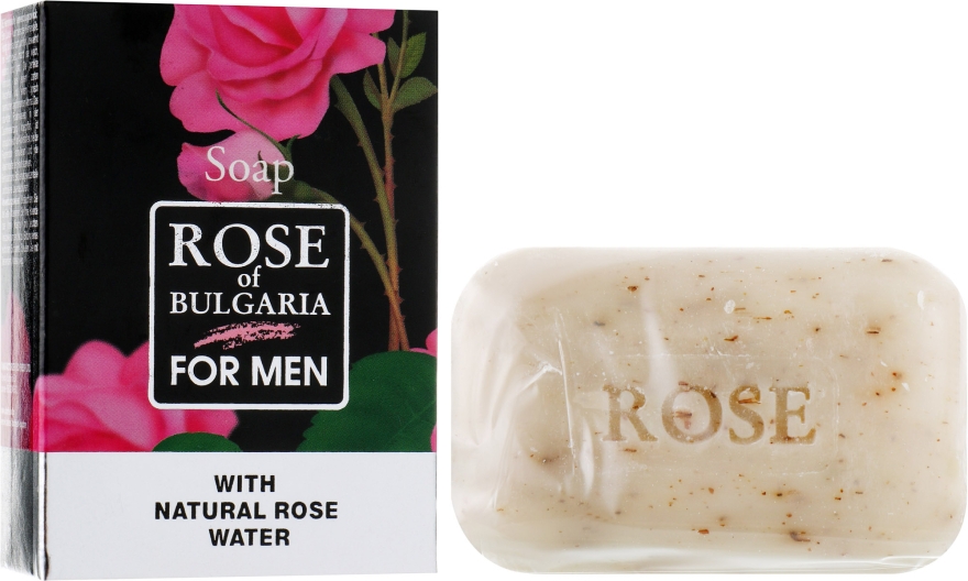 Мило для чоловіків - BioFresh Rose of Bulgaria For Men Soap — фото N1