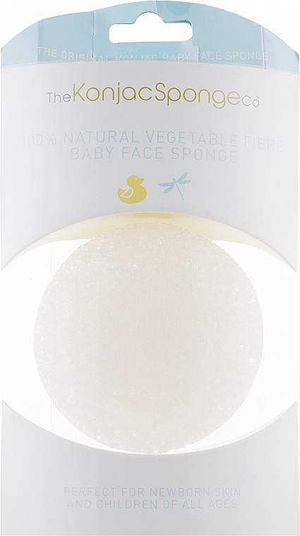 Спонж - The Konjac Sponge Company Premium Baby Face Sponge — фото N2