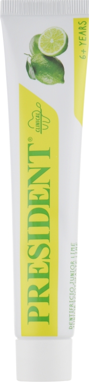 Зубна паста - President Junior Lime 6+ — фото N2