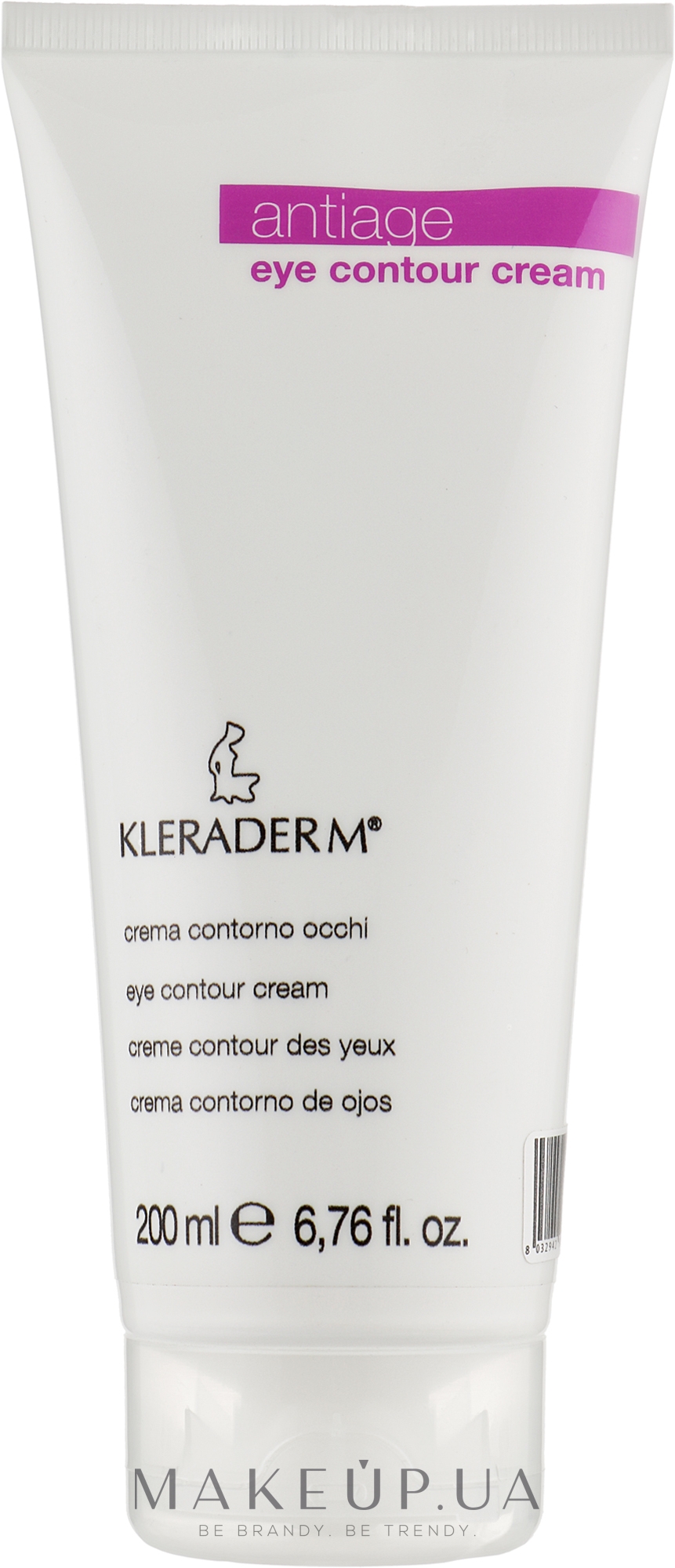 Крем для контуру очей проти зморщок - Kleraderm Antiage Eye Contour Cream — фото 200ml